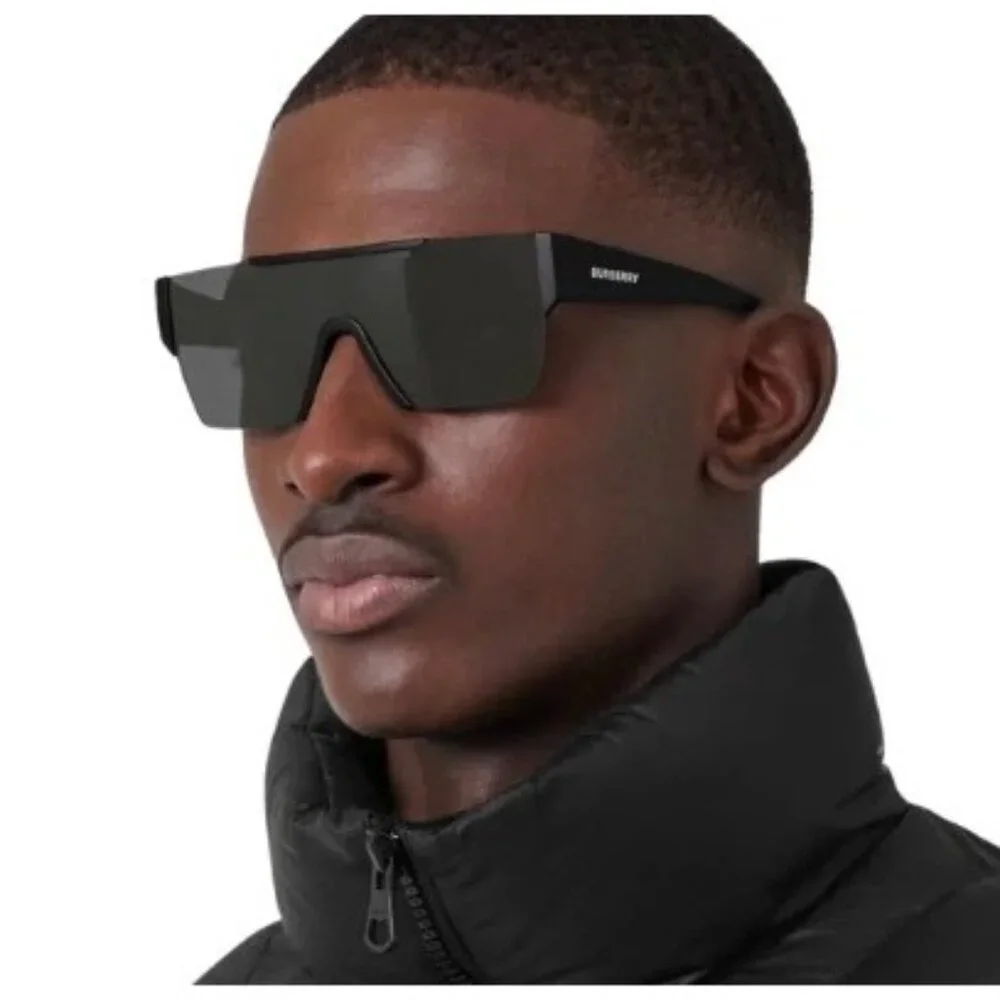 NEW BURBERRY BE4291 3464/87 SUNGLASSES BLACK UNISEX EYEWEAR BE4291 346487